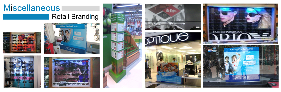 Brands we are working with like Tom Ford, Swarowsky, Maui Jim, Dior, Carl Zeiss, Bausch & Lomb, Big Bazar, Gucci